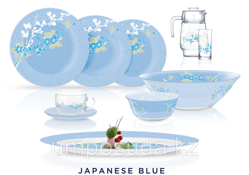 Столовый сервиз  JAPANESE BLUE 46пр. 6перс.