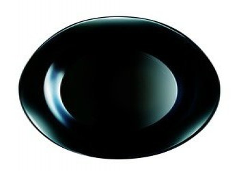 Тарелка десертная VOLARE BLACK 220мм
